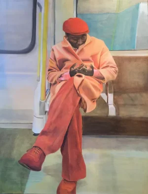 Pink Man A0 Limited Edition of 100 Giclee Print